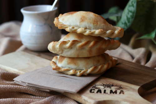 Empanada argentin dans le restaurant Calma à Nantes